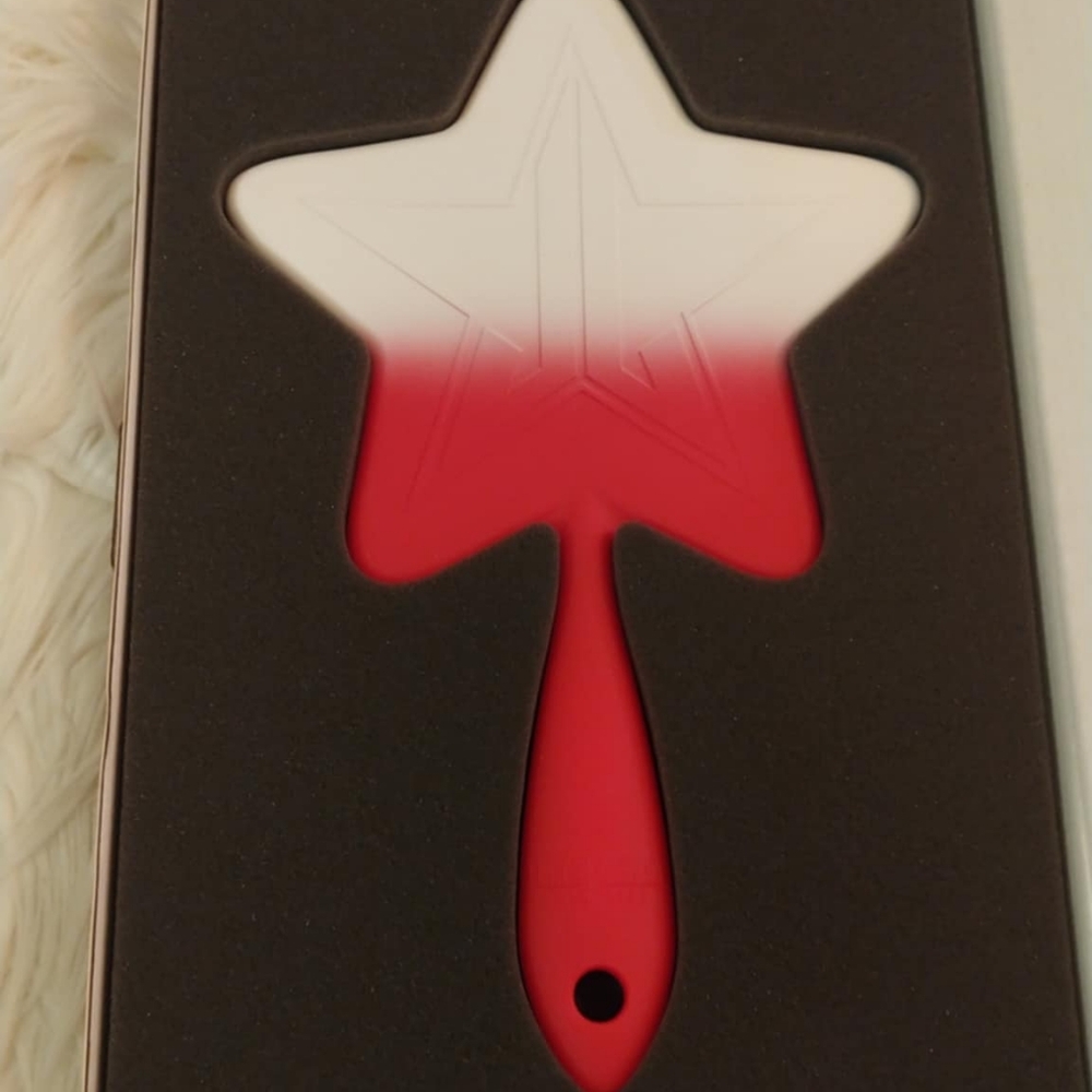 ❤️FIRM! NWT JEFFREE STAR COSMETICS BLOOD SUGAR SOFT TOUCH HAND MIRROR